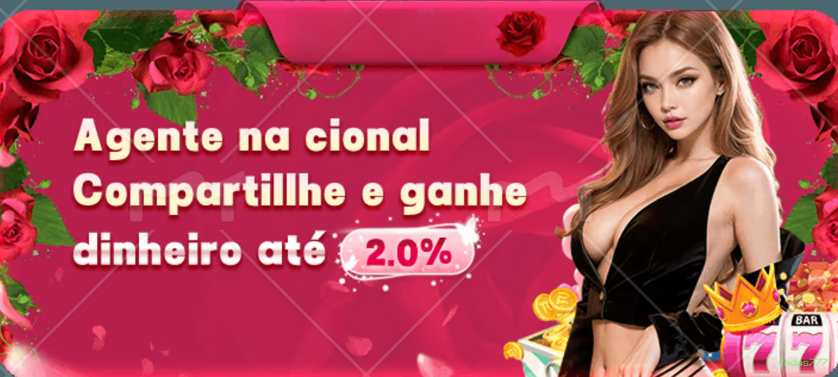 Bônus boas-vindas fadas777 R$100